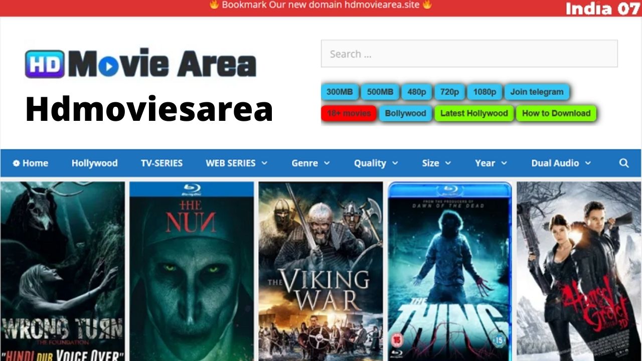 Hdmoviesarea 2023 : Download 300MB Bollywood Movies For Free