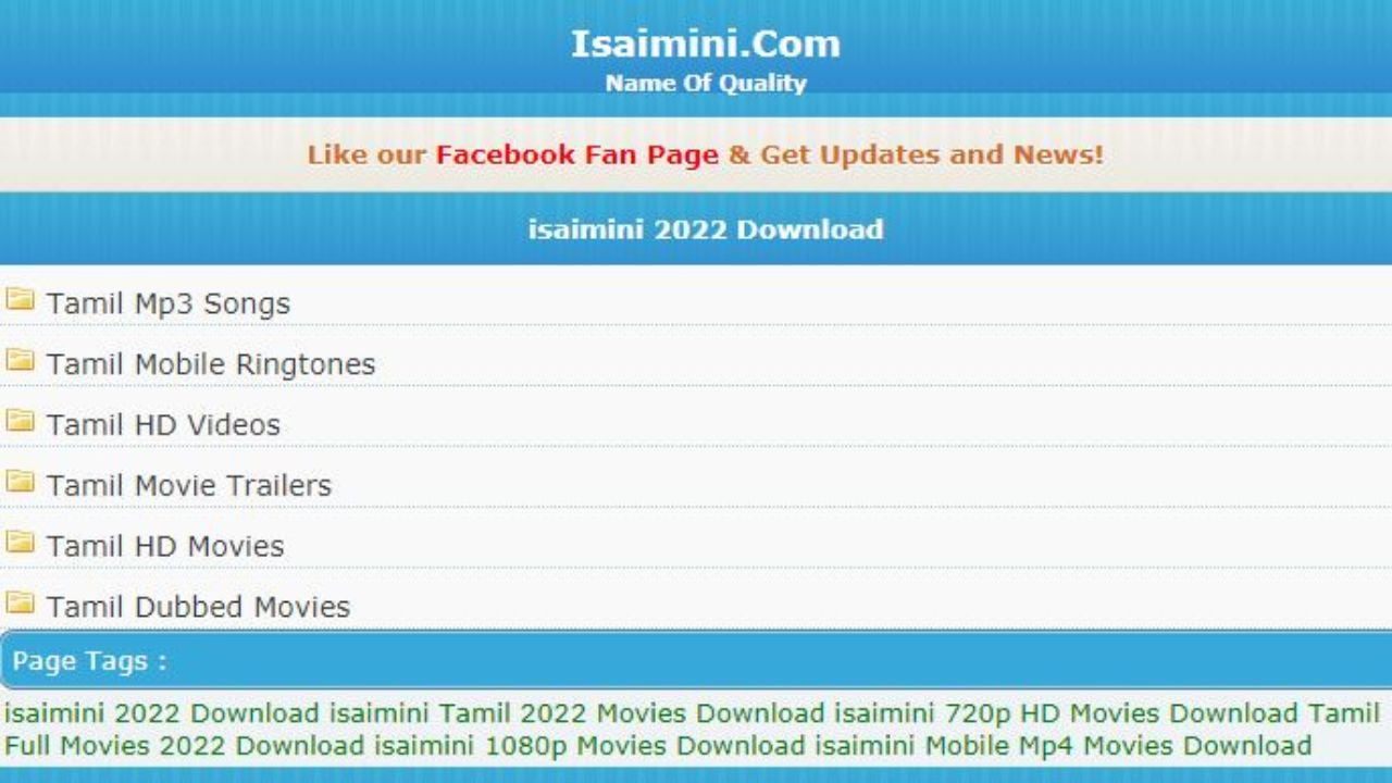 Isaimini 2022 isaimini.com |  Download isaimini Tamil 720p Movies