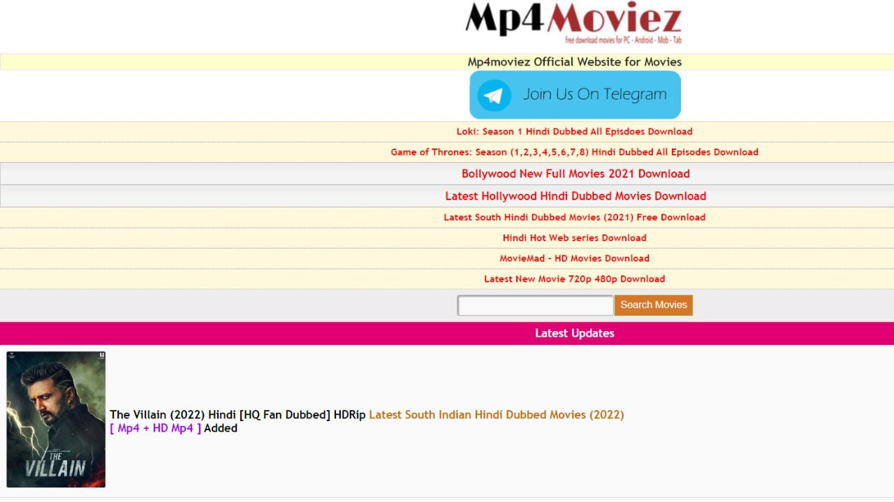 Mp4moviez 2022 - New HD Mp4 Movies, Latest Movies Hindi full Hd Download