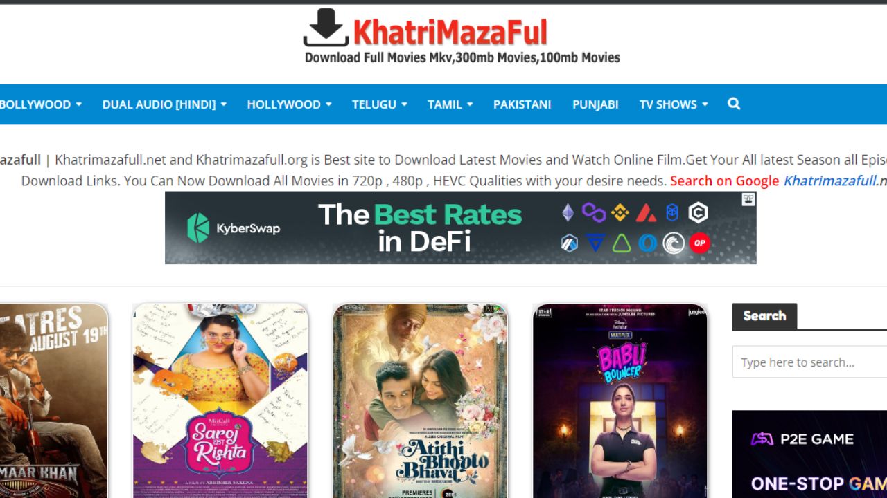 Khatrimazafull | Download HD Movies 100MB 300MB 720p - Khatrimazafull.net