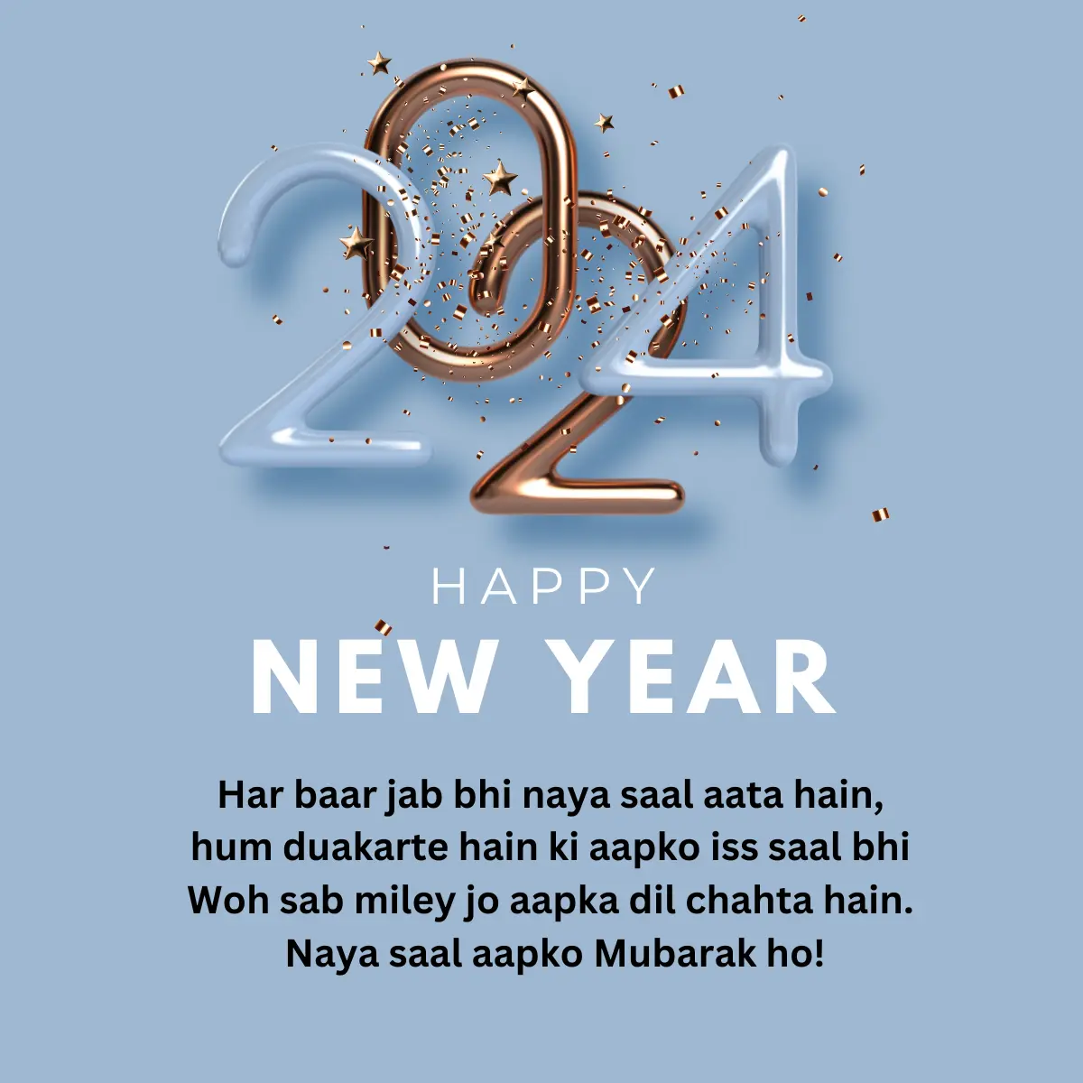 Latest Happy New Year 2024 Wishe Status  